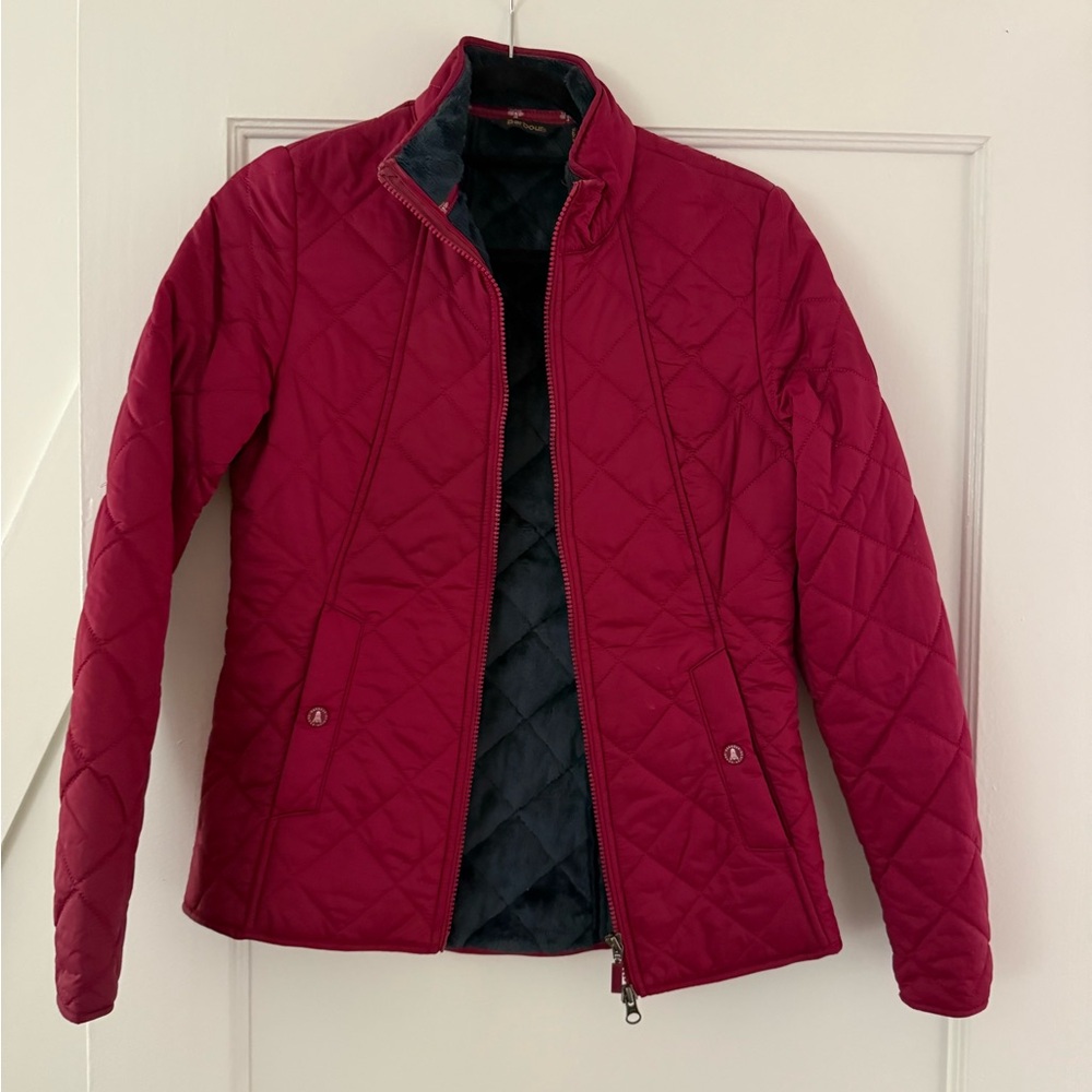 Women's Barbour Quilted Jacket - Burgundy